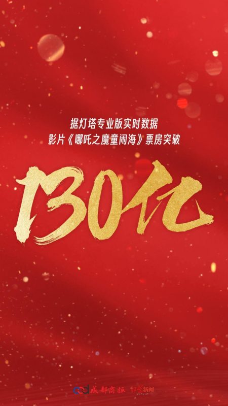 祝贺！哪吒2票房130亿了-专注于利州本地信息和服务为一体的网站利州江畔