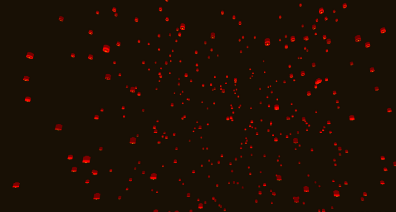 使用three.js和HTML5打造的锦鲤灯笼背景动画特效源码-专注于利州本地信息和服务为一体的网站利州江畔